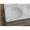 Image 3 : Arcoroc Appetizer 5-5/8" Four Compartment Dishes - Lot of 48 (2 Cases) |R9-2/L3203