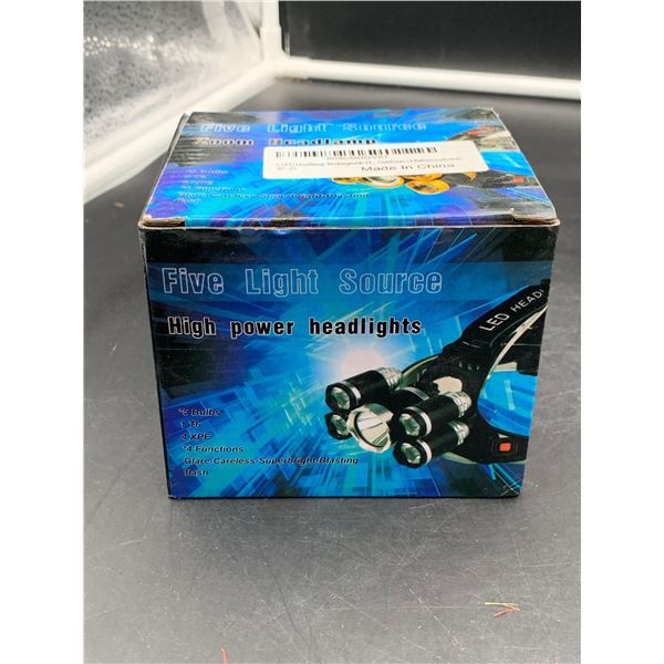 Five LED Light Source High Power Headlights