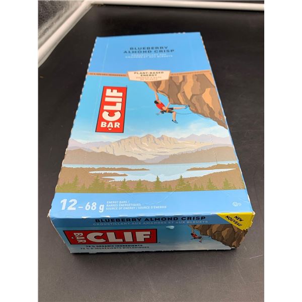 Clif Bars-Blueberry Almond Crisp Energy Bars (12 x 68g)