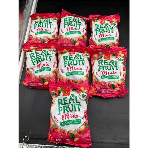 Real Fruit Mini's Plant Based Gummies (180g x 7)