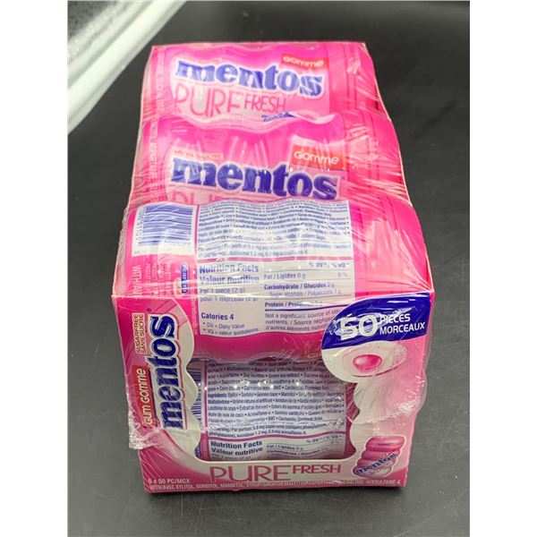 Mento's Pure Fresh Gum-Sugar Free (6 x 50pc)