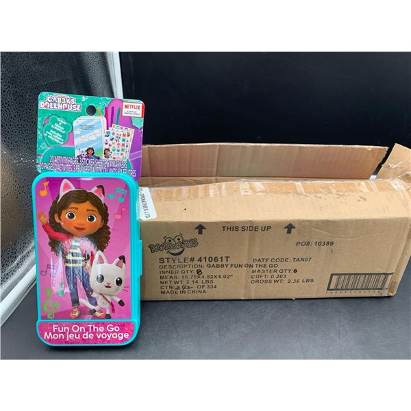 Gabby's Dollhouse Colour & Activity Fun on the Go (8ct)