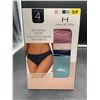 Image 1 : Halston No Show Bikini Seamless Panty 4pk (S)