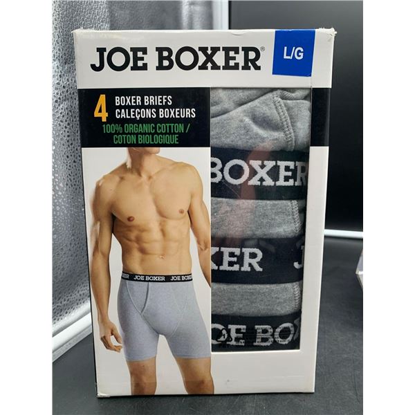 Joe Boxer 4pk Boxer Briefs (L)