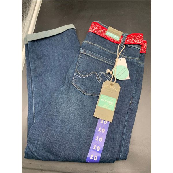 Tummy Control Santana Jeans Straight Fit (10)