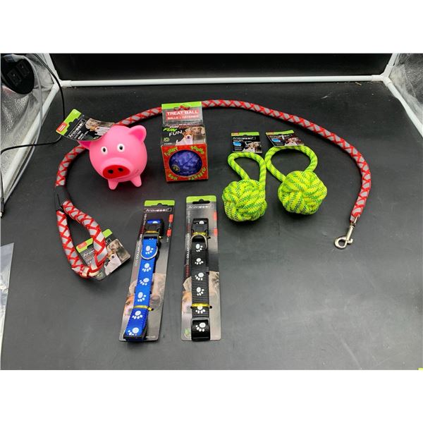 Lot of Assorted Dog Toys