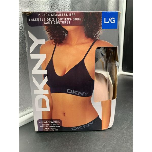 DKNY 2pk Seamless Bra (L)
