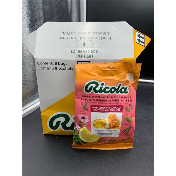 Ricola Honey Lemon with Echinacea Lozenges (8 x 19)