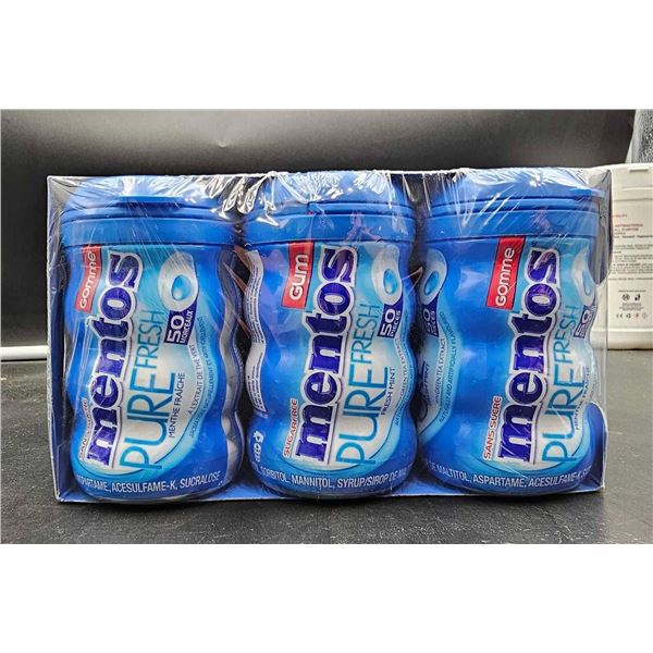Mento's Pure Fresh Gum-Sugar Free (6 x 50pcs)