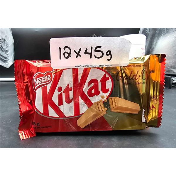 Nestle KitKat Gold Candy Bar (12 x 45g)