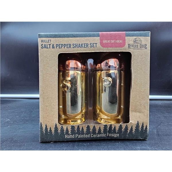 Bullet Salt & Pepper Shaker Set