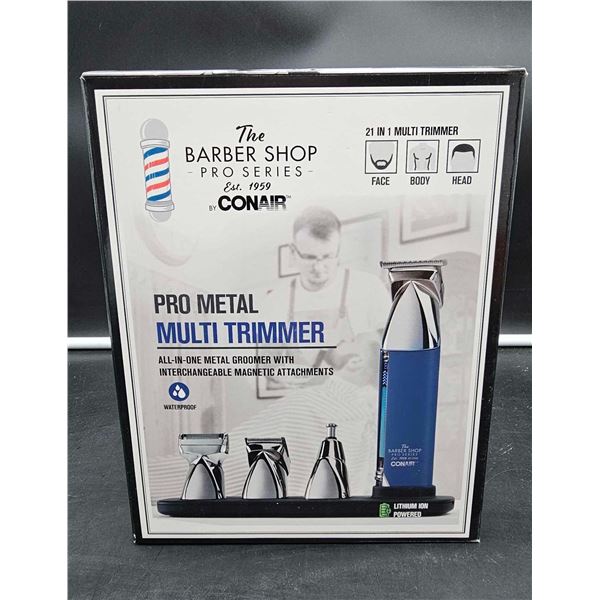 Conair The Barber Shop Pro Series Pro Metal Multi Trimmer