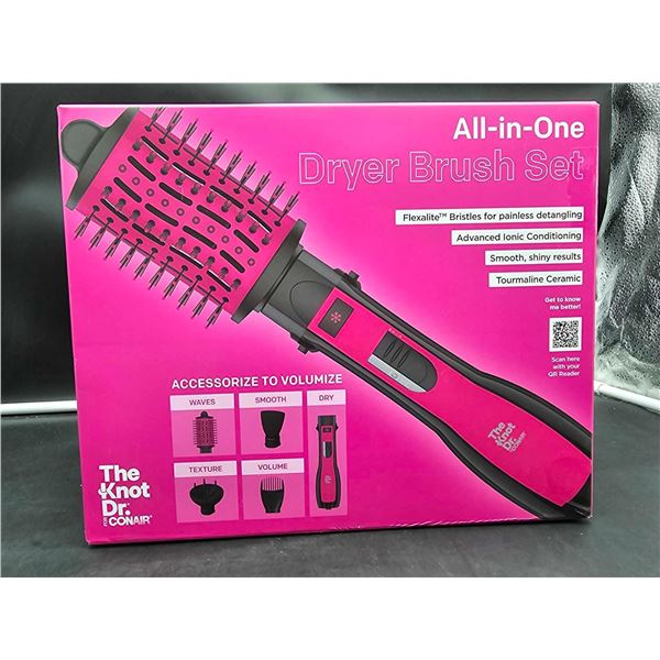 The Knot Dr. by Conair, All-in-One Dryer Brush Set