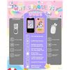 Image 2 : Kids Smartphone Toy Pink Unicorn with 8G SD Card