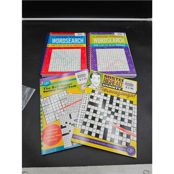 Lot of Assorted Puzzle Books