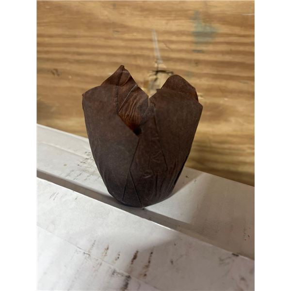 Classic Sysco Dark Chocolate Tulip Baking Cups 10 x 100ct (1000/case)