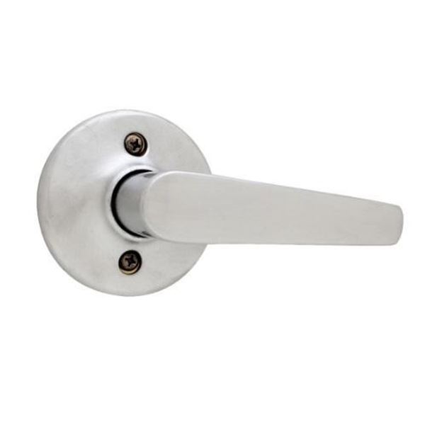 Lot of 6 Weiser Elements Kim Satin Chrome Pantry/Closet Non-Turning Dummy Door Handle