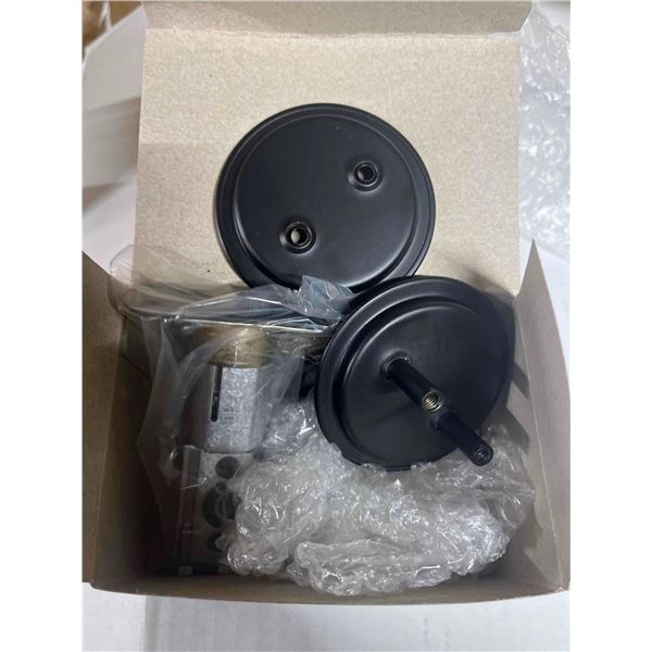 Weiser Lock Iron Black Round Pocket Door Passage Privacy Lock