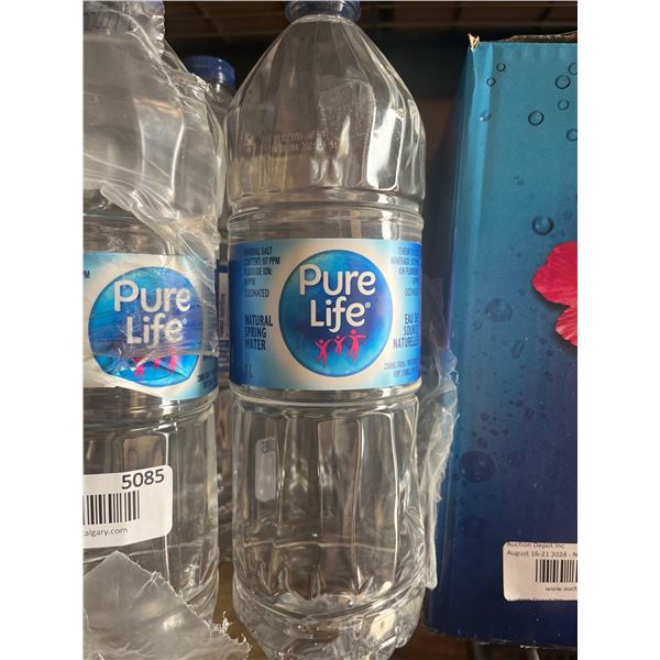 Pure Life Bottled Natural Spring Water 15 x 1L