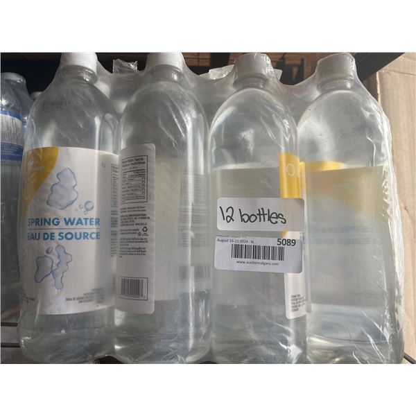 Shell Select Natural Bottled Spring Water 12 x 1L