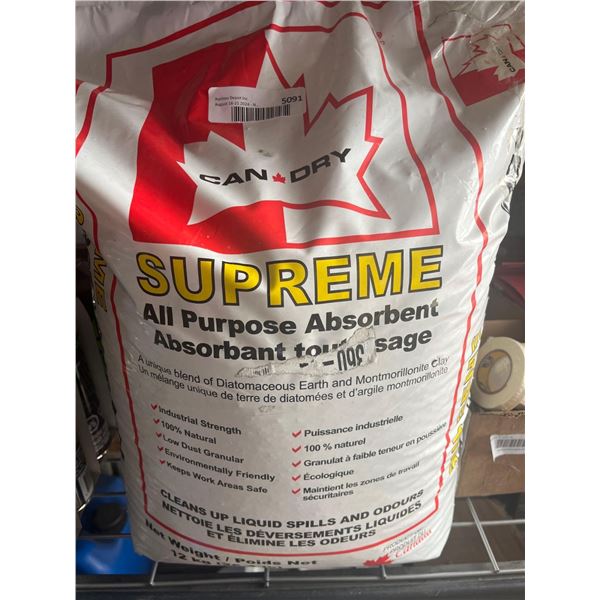 Can-Dry Supreme All Purpose Absorbant 12kg