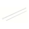 Image 1 : Eco-Packaging 12" White, Individually Wrapped Paper Straws 6 x 200 straws
