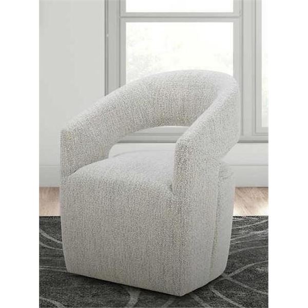Gilman Creek Furniture Fabric Dining Chair with Casters
