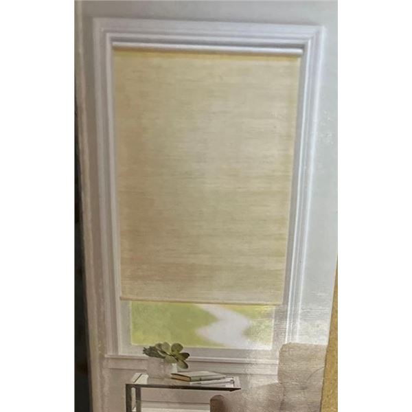 Lot of 2  Lumi Natural Roller Shades - 55"w x 72"L
