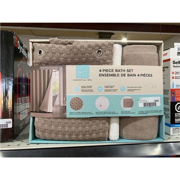 Essential Spa 4 Pc Bath Set