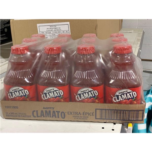 Mott's Clamato Cocktail Extra Spicy 12 x 945ml
