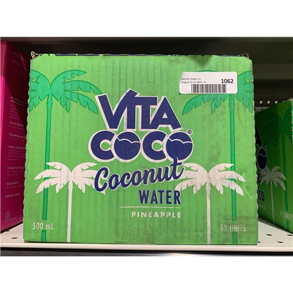 VitaCoco Coconut Water Pineapple Flavor 12 x 500ml