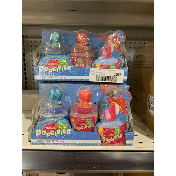 Popcificer Dip-n-Lik Lollipop with Candy Powder 12pcs x 2
