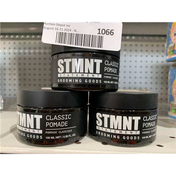 STMNT Statement Grooming Goods Classic Pomade 3 x 100ml
