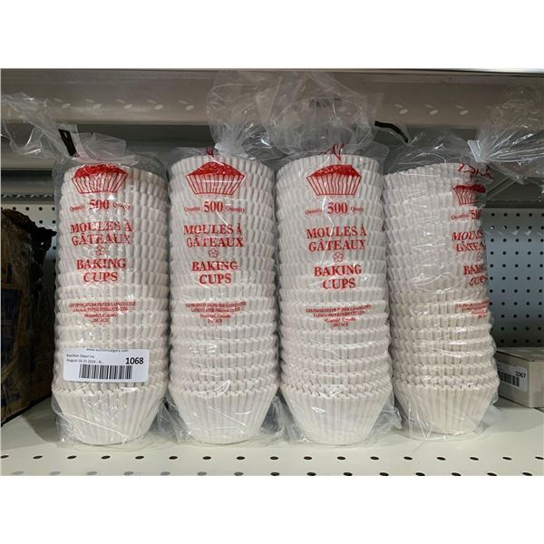 Paper Baking Cups 500 count x 4
