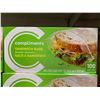 Image 2 : Compliments Sandwich Bags 6 x's 100