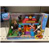Image 1 : Disney Mickey Mouse Clubhouse Mickey Tain Depot Playset