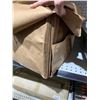 Image 3 : Plain Paper Bags 1/6 BBL 50 500 Count 12x7x17
