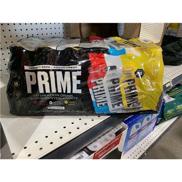 Prime Hydration Drink 18 x 500ml  3 Flavors