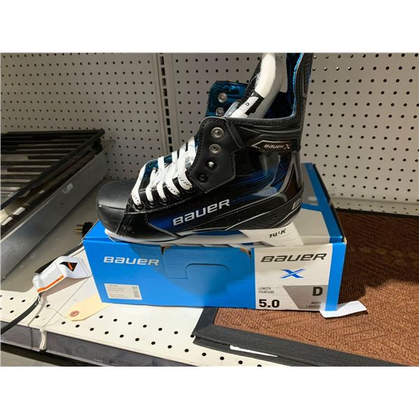 Bauer S23 X Skate Width D Size 5.0 Hockey Skate
