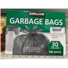 Image 1 : Kirkland Garbage bags 30 Gallon 100 Bags