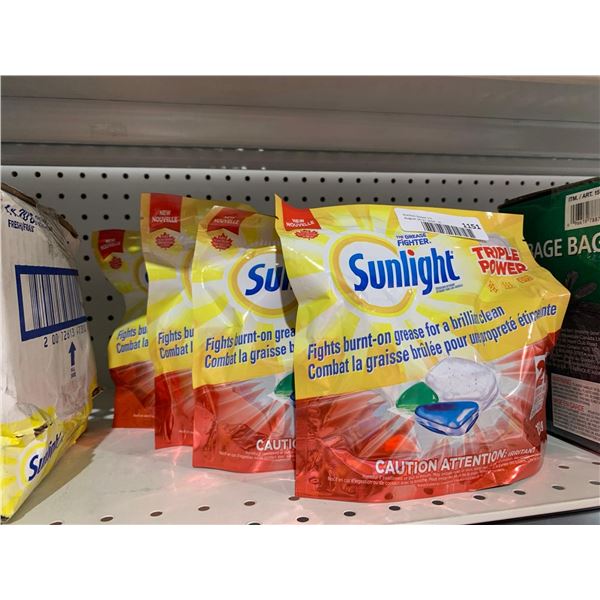 Sunlight Triple Power Dishwasher Detergent 20count x's 4