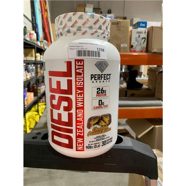 Diesel New Zealand Whey Isolate Chocolate Peanut Butter 908g