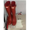 Image 1 : Hunter Womens Original Tall Red Boot Size 7