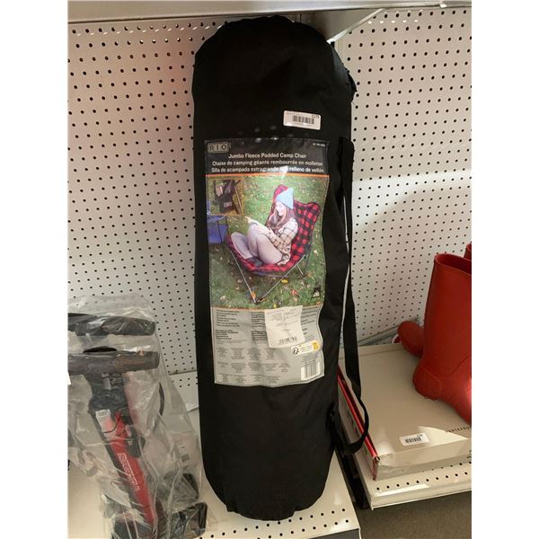 Rio Jumbo Fleece Padded Camp Chair