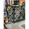 Image 2 : Free Standing 3 Panel Folding Fireplace Screen