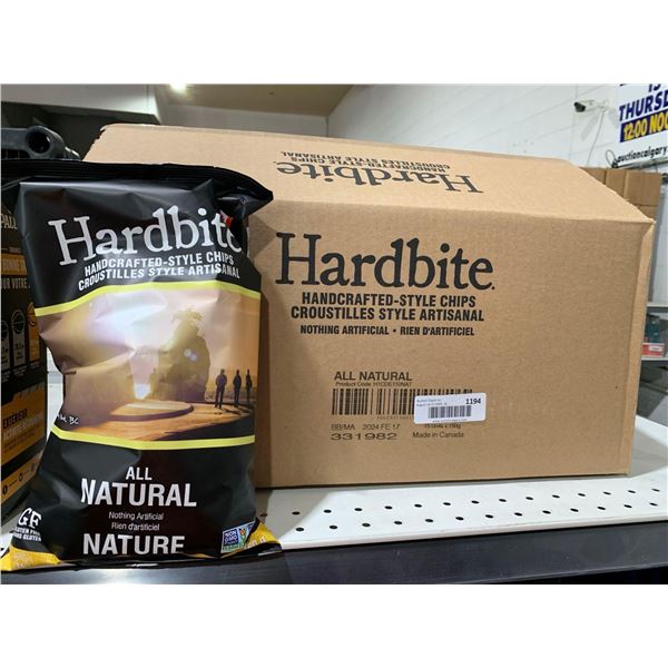 Hardbite Handcrafted Style Chips All Natural 15 x 150g