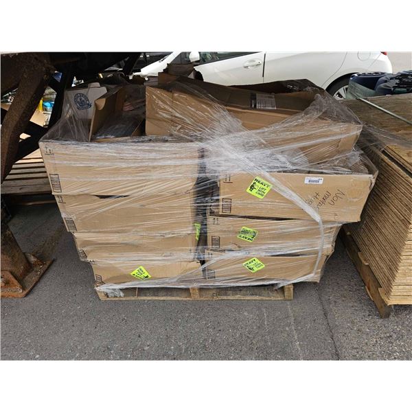 Pallet lot of Assorted Drawer Pulls, Hinges & Accessories