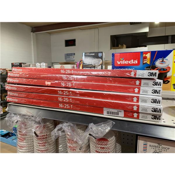 Filtrete 16x25x1 3M Filters Lot of 6