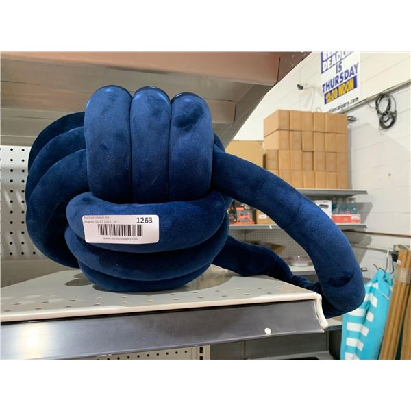 DreamOn 11" Knot Pillow Navy