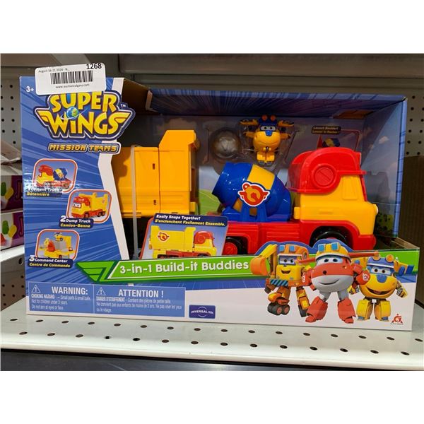 Super Wings Mission Teams 3 in 1 Building Buddies
